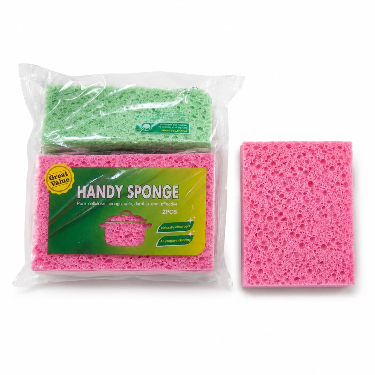 إسفنج سيلولوز Handy Sponge ×2